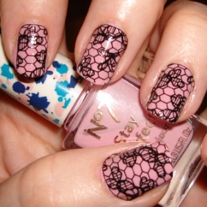 Lace Nail Art Designs