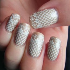 Lace Nail Art Designs