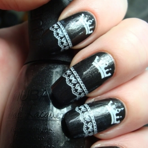 Lace Nail Art Designs