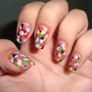 Easy Colorful Nail Art Ideas