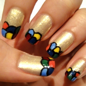 Easy Colorful Nail Art Ideas