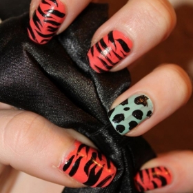 Easy Colorful Nail Art Designs