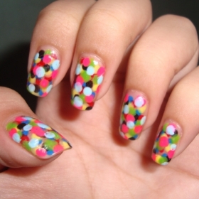Easy Colorful Nail Art Designs