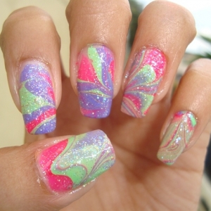 Bright Nail Art Designs