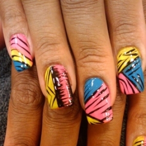 Bright Nail Art Designs