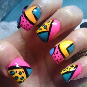 Bright Nail Art Designs