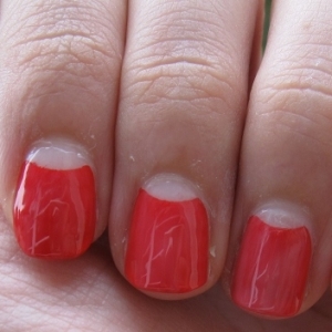 Half-Moon Nail Art Ideas