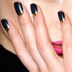 Half-Moon Nail Art Ideas