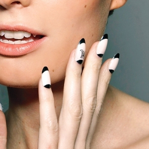 Half-Moon Nail Art Ideas