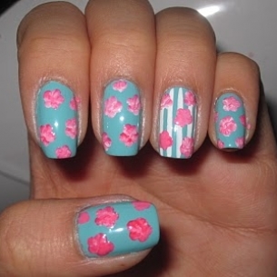 Happy Spring Nail Art Ideas