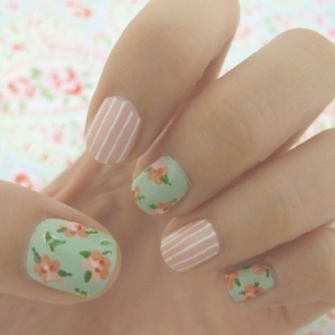 Happy Spring Nail Art Ideas
