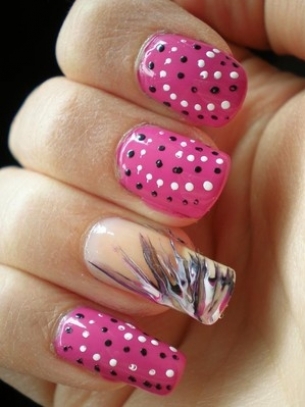 Super-Simple Fall Nail Art Ideas