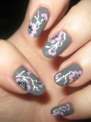 Lovely Floral Nail Painting Ideas