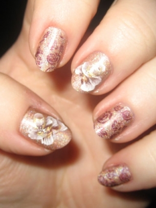 Lovely Floral Nail Painting Ideas