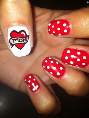 Simple Colorful Nail Art Ideas