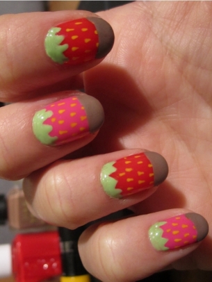 Simple Colorful Nail Art Ideas