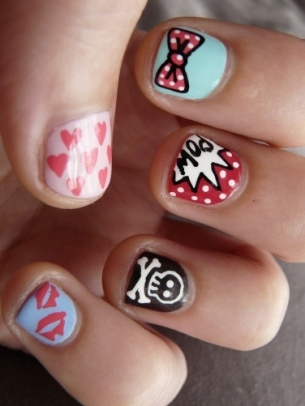 Simple Colorful Nail Art Ideas 2020