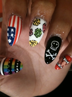 Simple Colorful Nail Art Ideas 2020