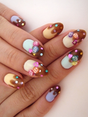 Holiday Japanese Nail Art Designs