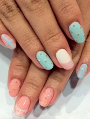 Colorful and Simple Nail Design Ideas