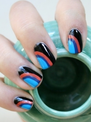 Funky and Simple Nail Art Ideas