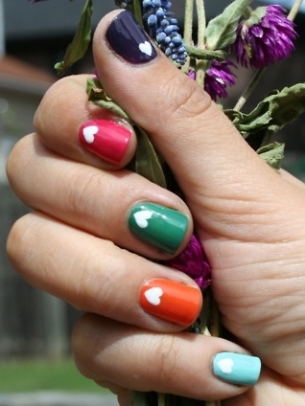 Funky and Simple Nail Art Ideas
