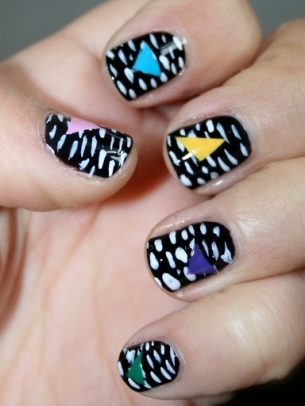 Funky and Simple Nail Art Ideas