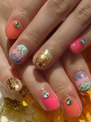 Girly Spring Nail Art Ideas