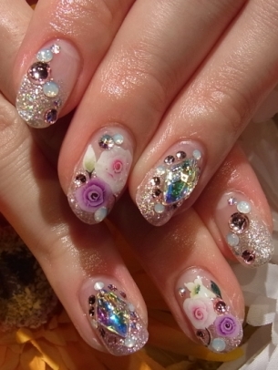 Girly Spring Nail Art Ideas