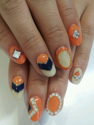 Chic Summer Nail Art Design Ideas