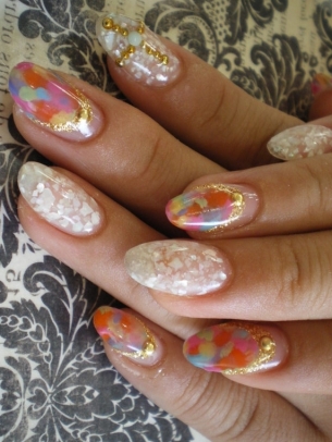 Bedazzled Nail Art Designs for Summer