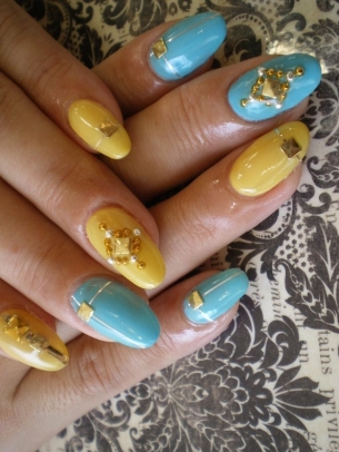 Bedazzled Nail Art Designs for Summer