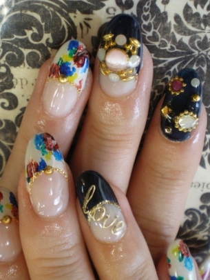 Bedazzled Nail Art Designs for Summer