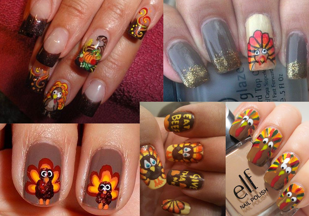4 Great Thanksgiving Nail Art Ideas