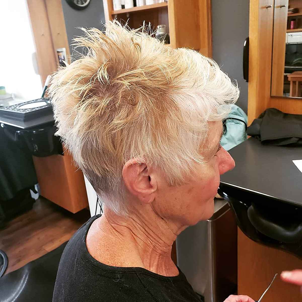 27 Short Spiky Haircuts for Women Over 60 with Sass