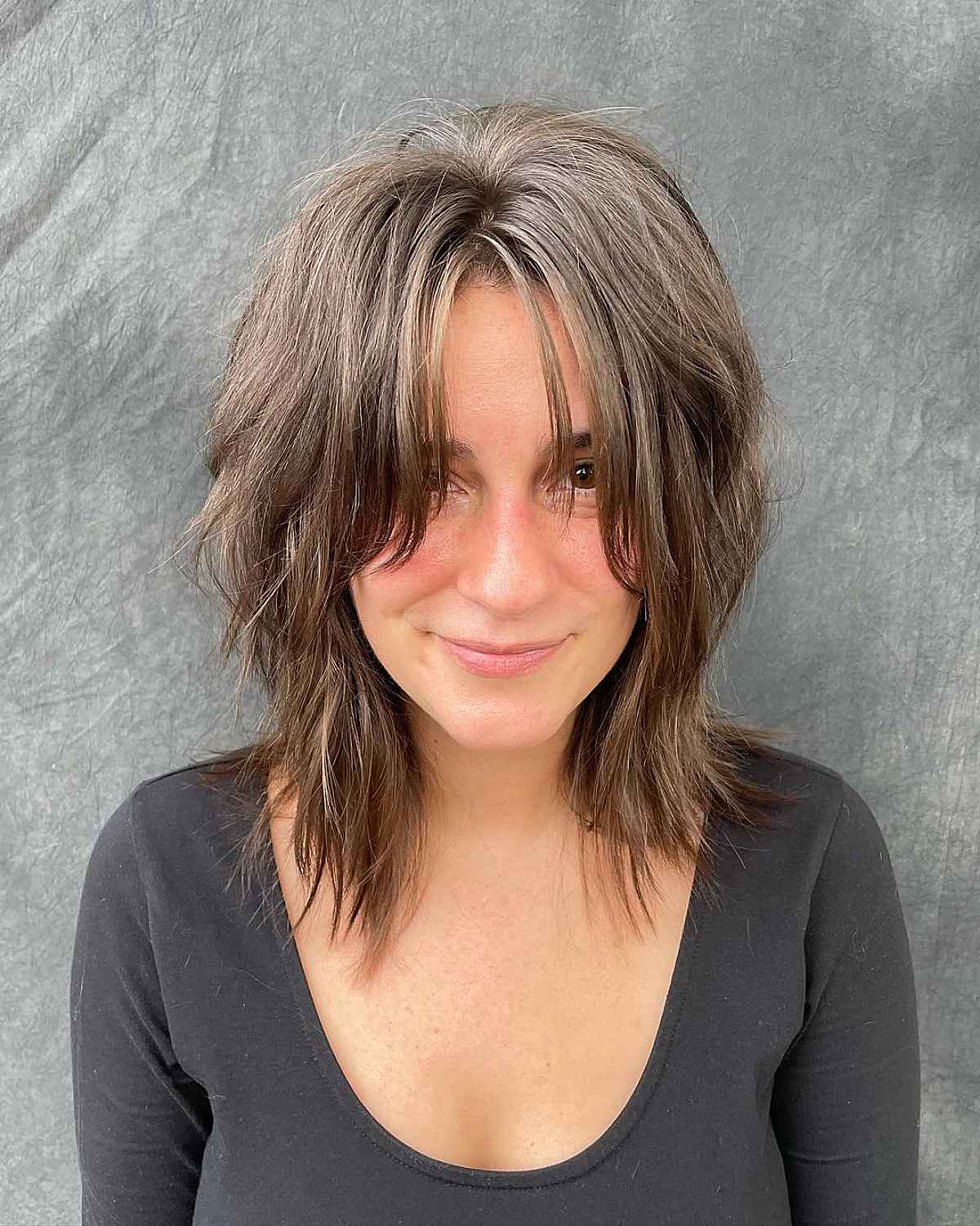 43 Most Requested Shoulder-Length Choppy Haircuts for a Trendy Look
