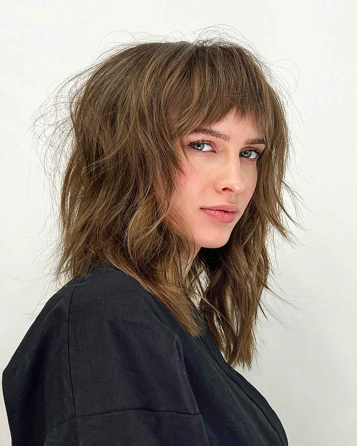 31 Awesome Wolf Cuts for Medium-Length Hair