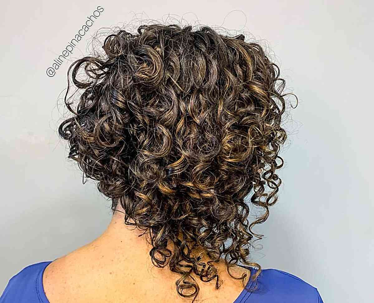 24 Stunning Long Curly Bob Haircuts &#8211; The Curly Lob