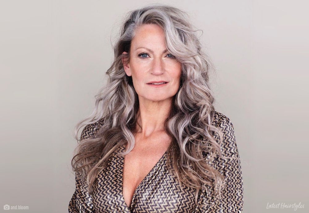 18 Flattering Long Hairstyles for Women Over 50