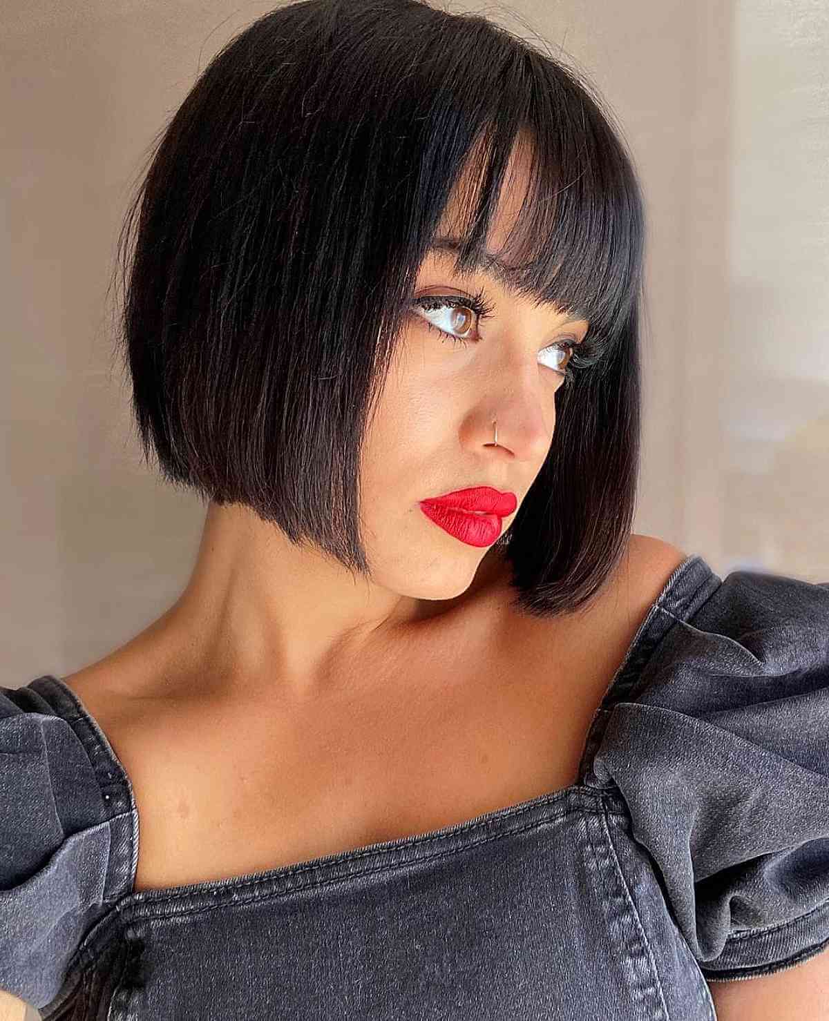 28 Remarkable Chin-Length Bob with Bangs to Consider for Your Next Cut