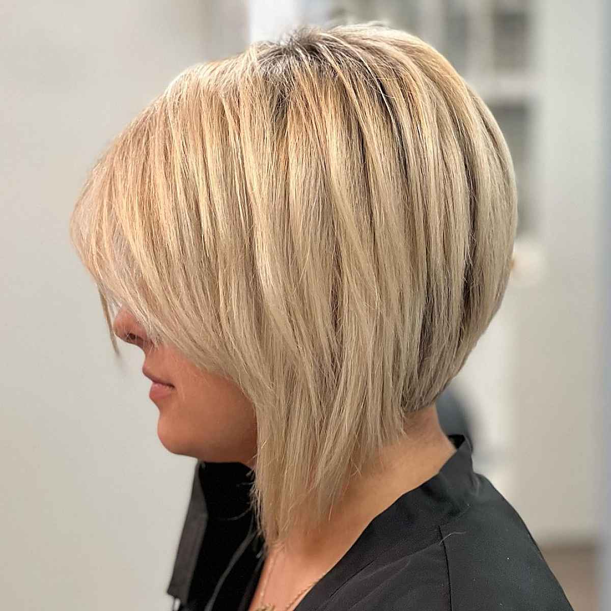 36 Stylish Ways to Wear a Stacked Bob with Layers
