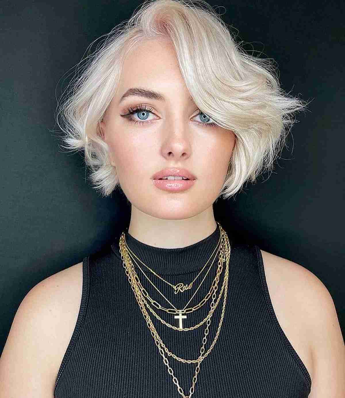 23 Cute Bob With Side Bangs You&#039;ll Want to Try in 2023