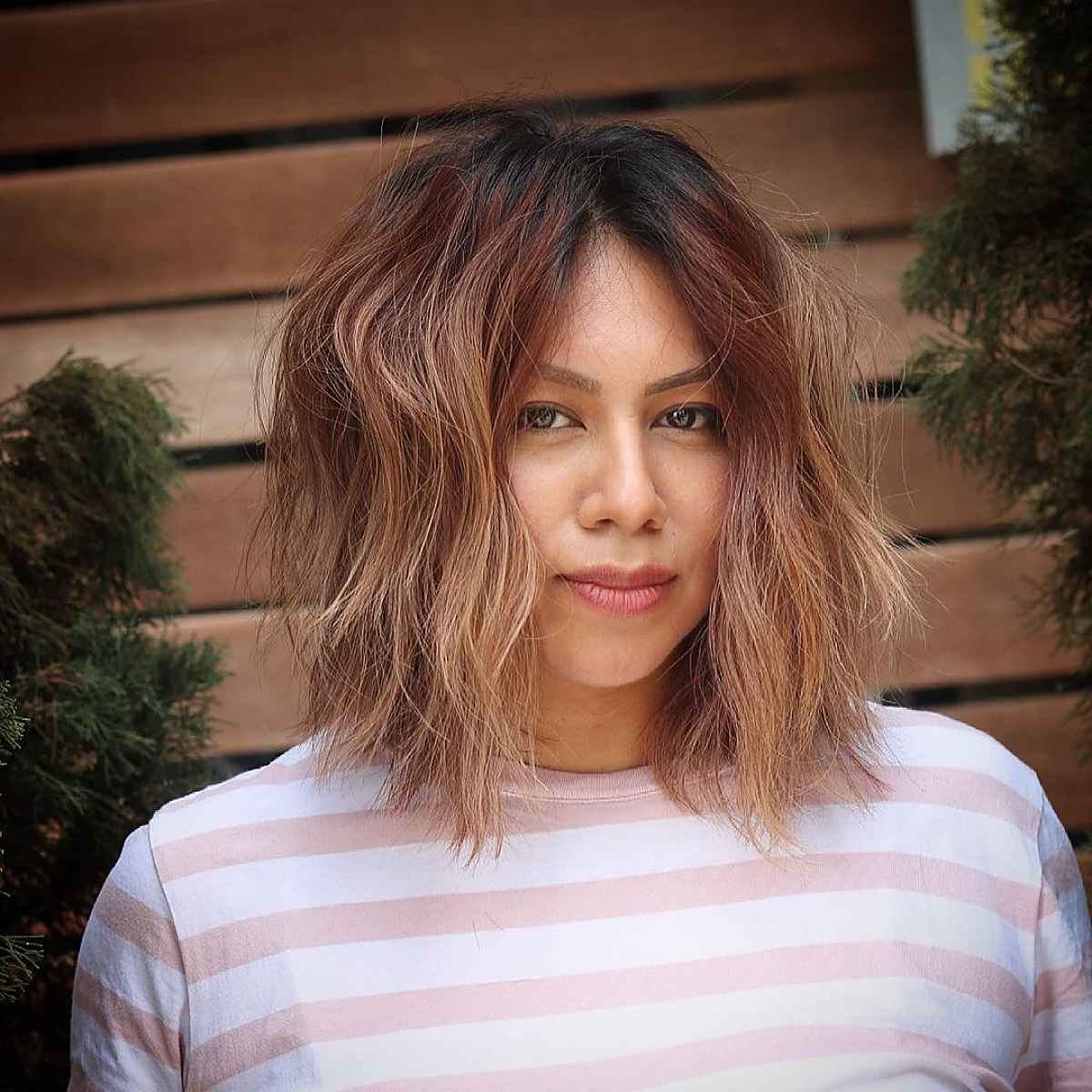 19 Flattering Long Bob Haircuts for Women with Full and Round Faces