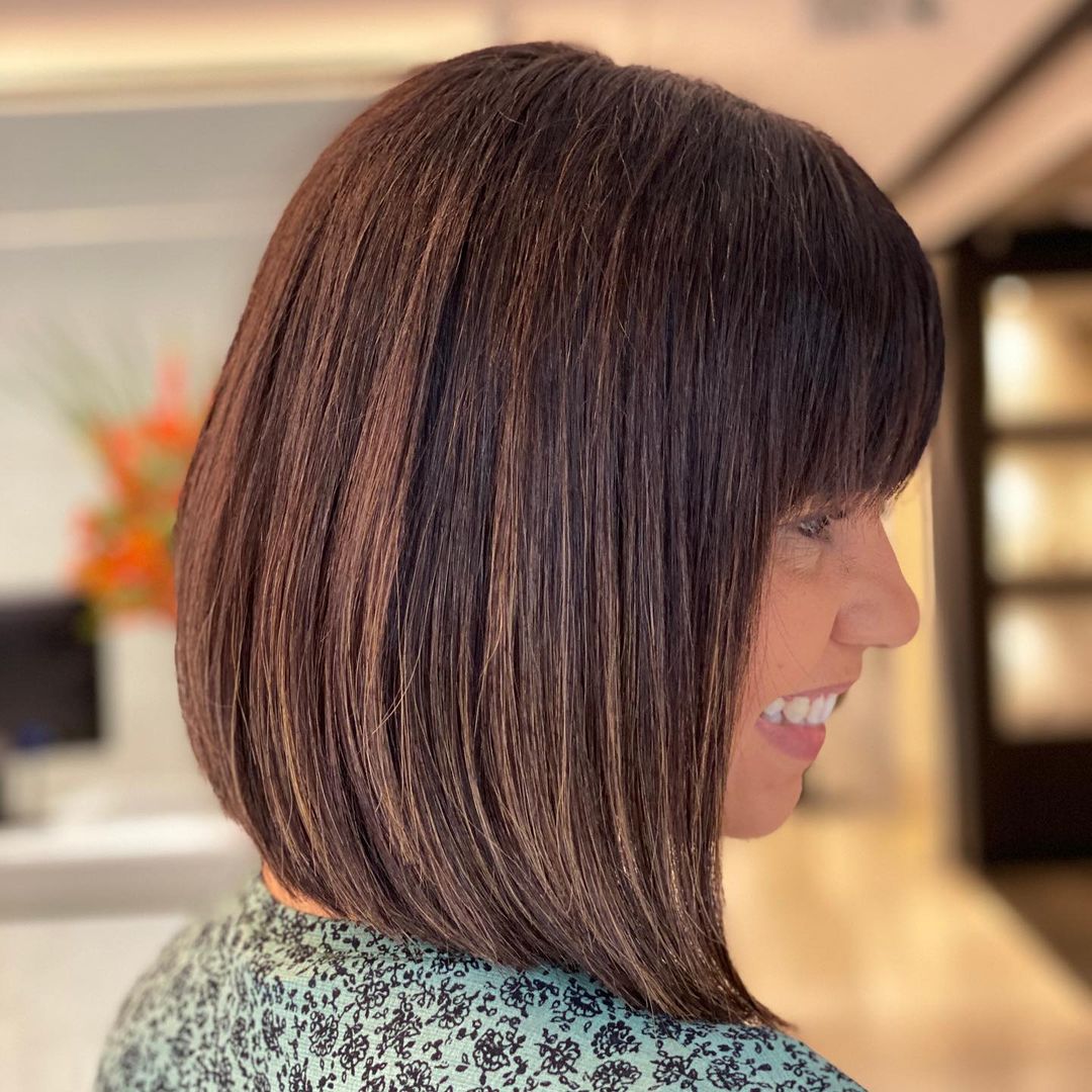 30 Long Stacked Bob Haircuts for a Super Sexy Style