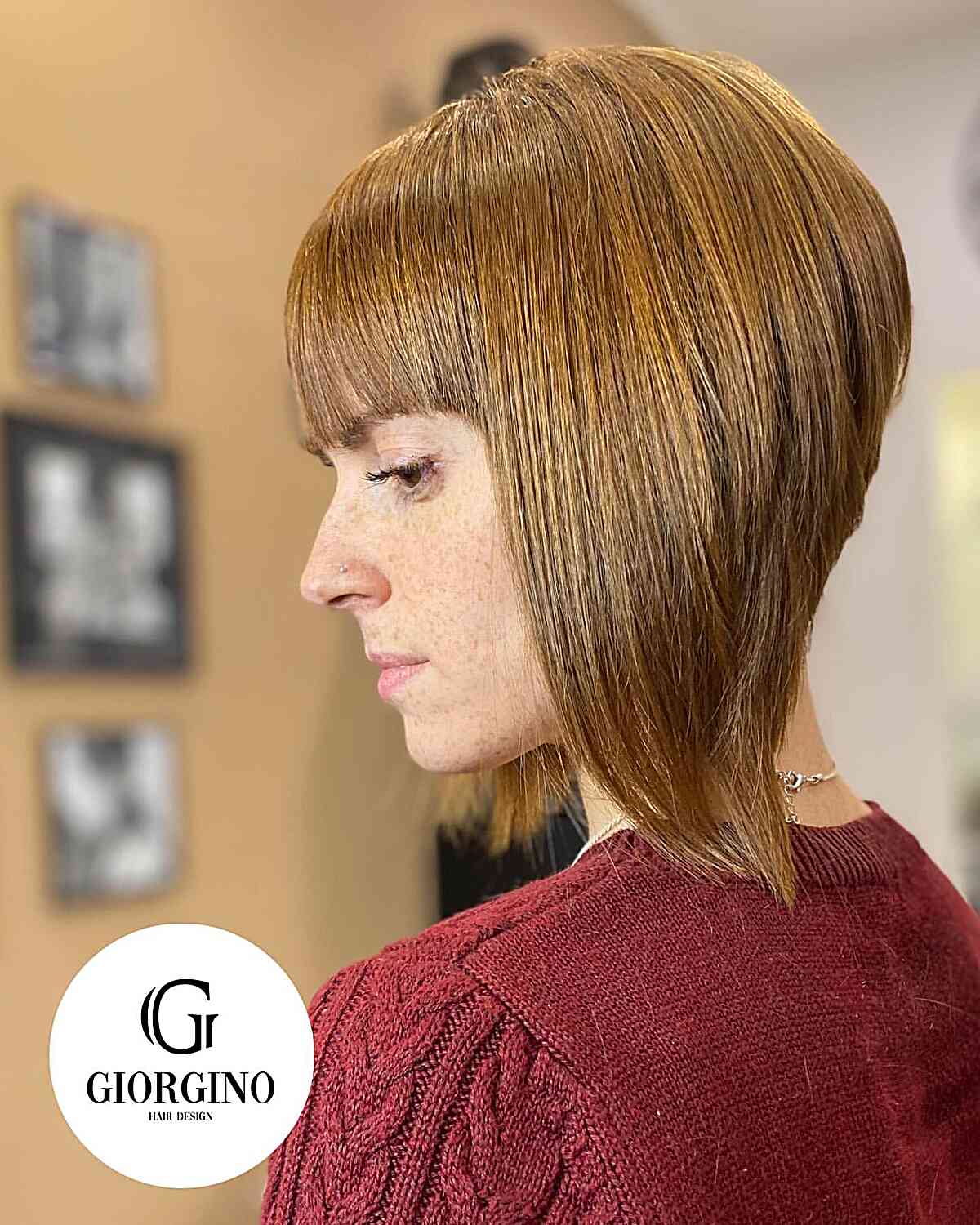 24 High Stacked, Inverted Bob Haircuts for Edgy, Dramatic Look