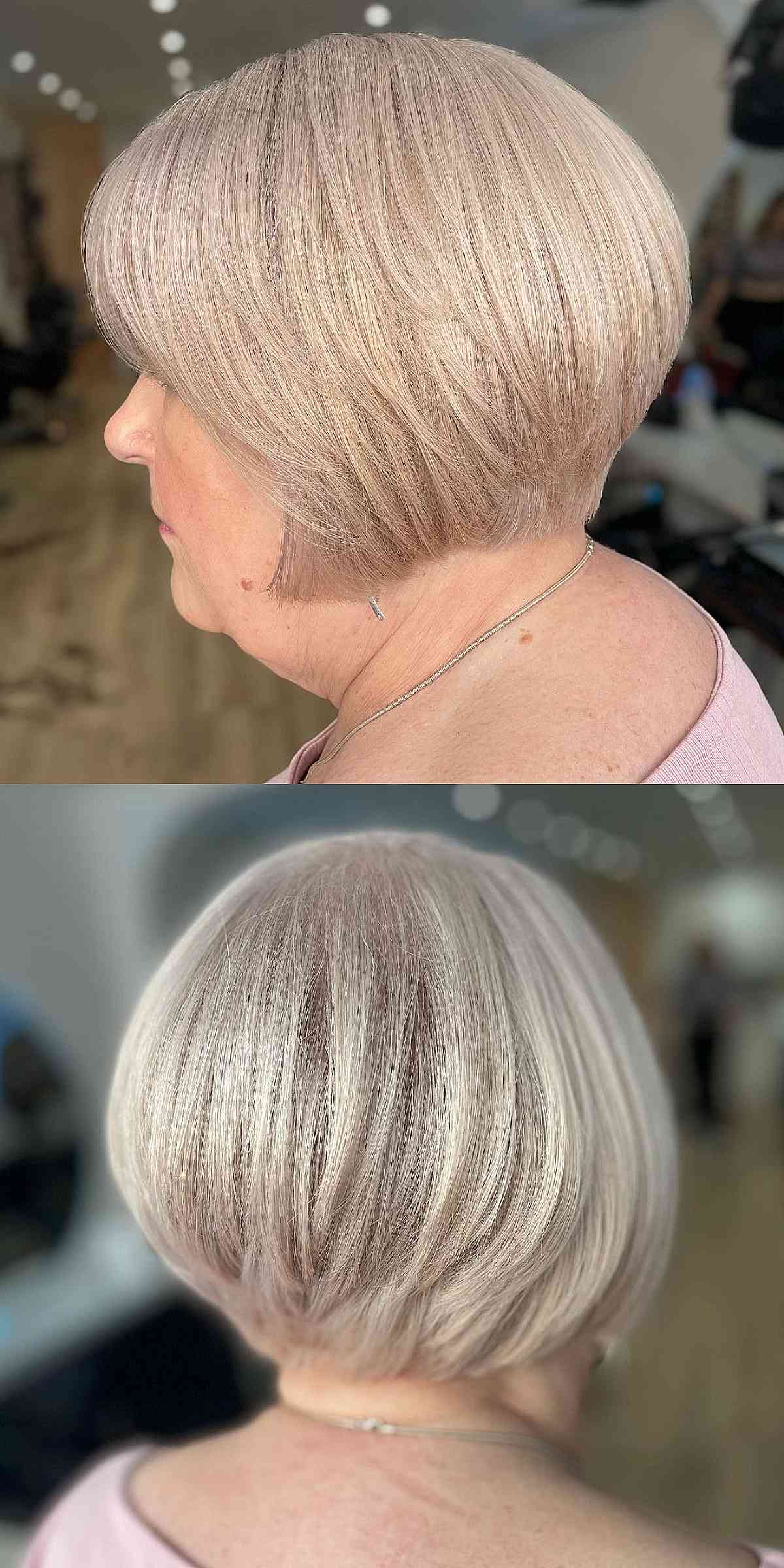 27 Trendy Graduated Bobs Older Women Are Getting in 2023