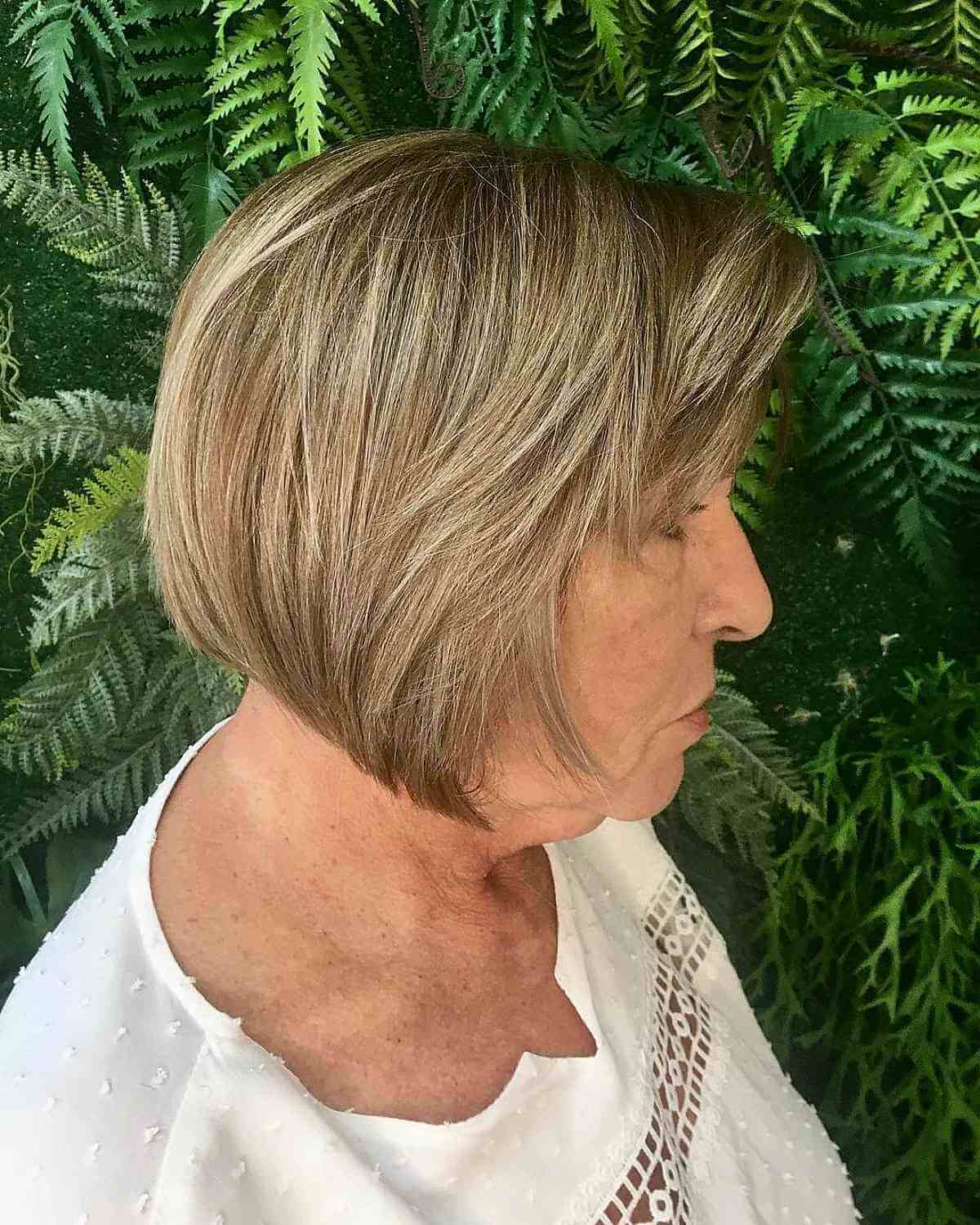 22 No-Fuss, Yet Stylish Short Bob Haircuts for Women Over 70