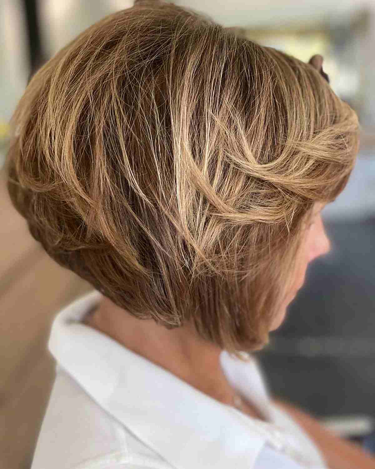 35 Modern Layered Bob Haircuts for Women Over 50 to Take Years Off
