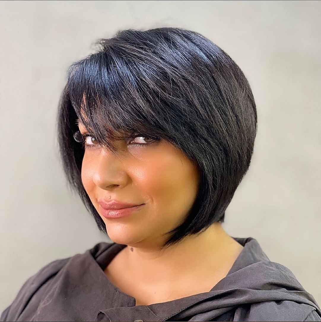 36 of the Most Flattering Bob Haircuts for Round Faces