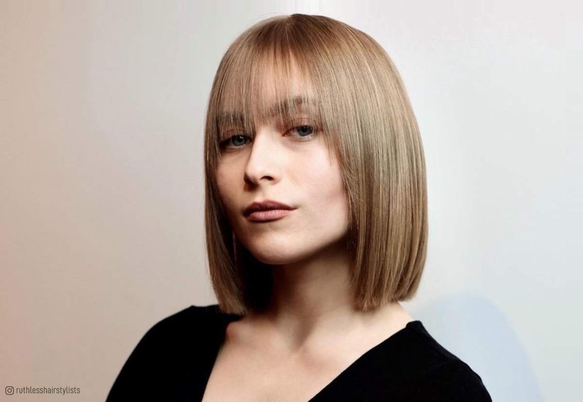 45 Trendy Blunt Bob with Bangs to Inspire Your Next Chop